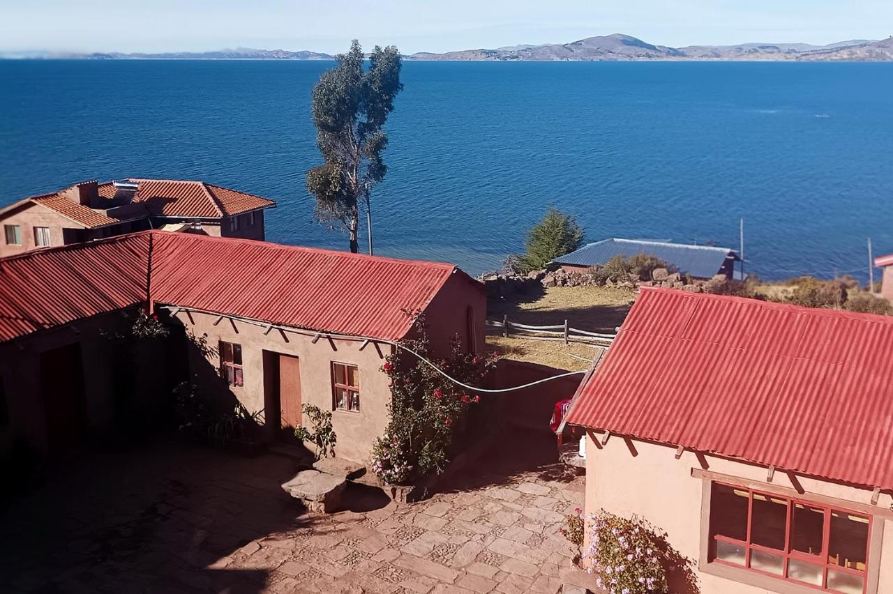 Hospedaje Rural La Florida en Llachon, Titicaca Puno Exterior foto